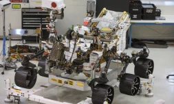 Le rover Mars 2020 qui va s'envoler dans quelques mois vers la planète rouge ne se contentera pas d'y chercher d'éventuelles traces de vie passée, il servira aussi de "précurseur à une mission humaine sur Mars"