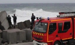Lundi 13 Février 2012
Recherche du jeune homme emporté par les vagues au Port