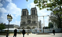 Notre-Dame de Paris en avril 2021
