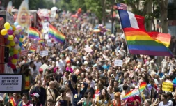 La Gay pride à Paris le 29 juin 2013