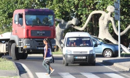 Lundi 20 Février 2012
Barrages des transporteurs au Port