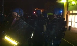 Jeudi 23 février 2012 - Incidents sur le parking du Jumbo Score au Chaudron