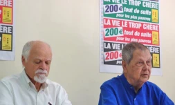Vendredi 24 février 2012 - Conférence de presse du PCR (Photo Émilie Sorres)
