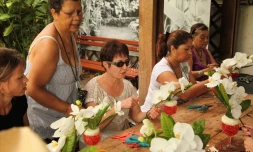 Atelier floral à la Maison Carrère (Photo D.R)