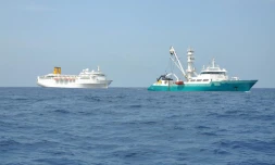 Mardi 28 février 2012 - Le Costa Allegra (photo D.R)