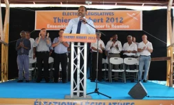 Thierry Robert a lancé sa campagne pour les élections législatives (photo D.R)