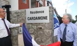 Mardi 13 mars 2012 - Inauguration de la résidence Cardamone à la Possession (Photo D.R)