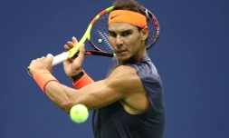 Rafael Nadal en demi-finale de l'US Open face à Juan Martin del Potro le 7 septembre 2018