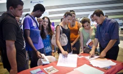 Jeudi 15 mars 2012 - 2e journée d'insertion citoyenne à Saint-Joseph (photo D.R)