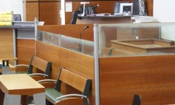 Salle d'audience de la cour d'assise de Saint-Denis