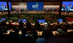 Le discours du ministre brésilien des Finances Fernando Haddad au lancement de l'Alliance mondiale contre la faim et la pauvreté lors du G20 à Rio de Janeiro, le 24 juillet 2024