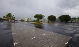 Vendredi 23 mars 2012 - Place Nelson Mandela au Chaudron (photo D.R)