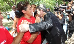 Dimanche 25 Mars 2012
Pique -nique ,bain de foule, et meeting pour Jean Luc Mélenchon