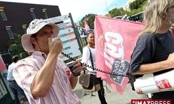 Manifestation de la CGTR Educ'Action (photo archives)