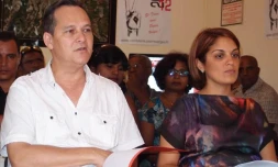 Jeudi 29 mars 2012 - Pierre Vergès et Faïza Ibrahim