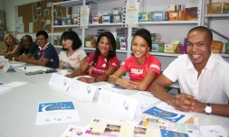 Conférence de presse du relais pour la vie (photo D.R)