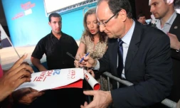 Samedi 31 mars 2012 - Présidentielle - Meeting de François Hollande au parc des expositions de Saint-Denis