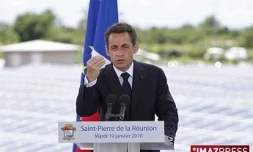 Nicolas Sarkozy à La Réunion le 19 janvier 2010