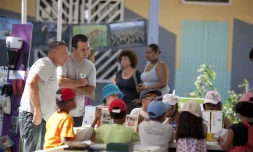 Jeudi 5 avril 2012 - Éco-village à l'Entre-Deux (Photo Casud)