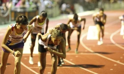 Mercredi 11 avril 2012 - Second meeting international d'athlétisme de la ville de Saint-Denis (photo www.image-reunion.re pour www.ipreunion.com)