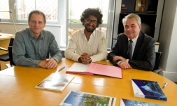 Signature du partenariat entre France Télévisions, WWF France et le fonds Biome.