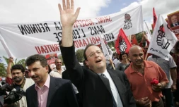 François Hollande à Saint-Joseph le 30 Mai 2004