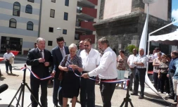 Samedi 28 avril 2012 - Livraison du nouveau centre-ville à Grand Bois (Photo D.R)