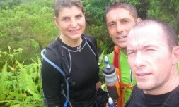 Pascal Soetens (à droite), avec Karine Baillet et Sébastien Gautrais (photo D.R)