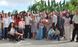 Mardi 1er mai 2012 - Les époux Boisvilliers ont célébré leurs noces d'or (photo D.R)