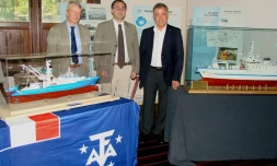 Mercredi 2 mai 2012 - Conférence de presse des Taaf, des armements et des scientifiques (crédit photo Taaf)