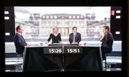 Mercredi 2 Mai 2012
Débat entre François Hollande et Nicolas Sarkozy (capture d'écran France2)