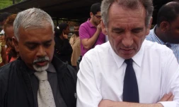 Alex Pota et François Bayrou (photo D.R)