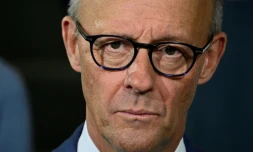 Le chancelier allemand Friedrich Merz, le 8 octobre 2026 Ă Berlin.