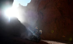 Le motard australien Toby Price (KTM) lors de la 3e étape du Dakar  entre San Miguel de Tucuman et San Salvador de Jujuy, le 4 janvier 2017