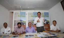 Jeudi 3 mai 2012 - Conférence de presse de présentation de la 36e foire agricole (photo D.R)