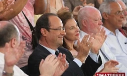François Hollande et Valérie Trierweiler (photo archives)