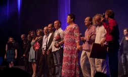 Hommage à Pierre Roselli (photo Alexandre Bertucat)