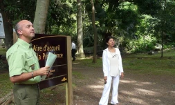 Inauguration panneaux chemin de la Providence, le 22 mai 2012.