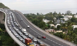 Embouteillage  dans l'ouest