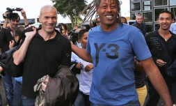 Vendredi 25 mai 2012 - Arrivée de Zinédine Zidane à La Réunion