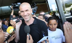 Vendredi 25 mai 2012 - Arrivée de Zinédine Zidane à La Réunion