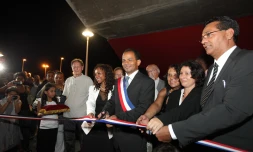 Vendredi 25 mai 2012 - Inauguration du Stade Paul Julius Bénard à Saint-Paul (Photo image-reunion.re)