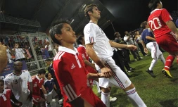 Yoann Gourcuff à La Réunion en 2010