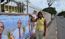 Non-respect de l'ordre des panneaux d'affichage dans la 7ème circoncription (Photo D.R)