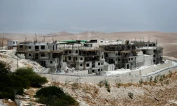 Logements en construction dans la colonie de Maale Adumim, le 4 juillet 2016 en Israël