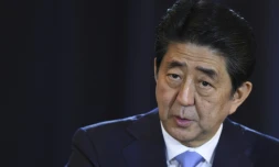 Le Premier ministre japonais Shinzo Abe le 21 novembre 2016 à Buenos Aires