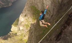 Extrait du film "I believe I can fly" - photo Sebastien Montaz-Rosset