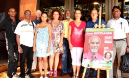 Mercredi 6 juin 2012 - Présentation du comité de soutien de Darma Seethanen (photo D.R)