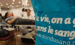 Jeudi 14 juin 2012 - Journée mondiale du don du sang (Photo Émilie Sorres)