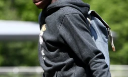 Ousmane Dembélé, le 30 mai 2017 à Clairefontaine-en-Yvelines